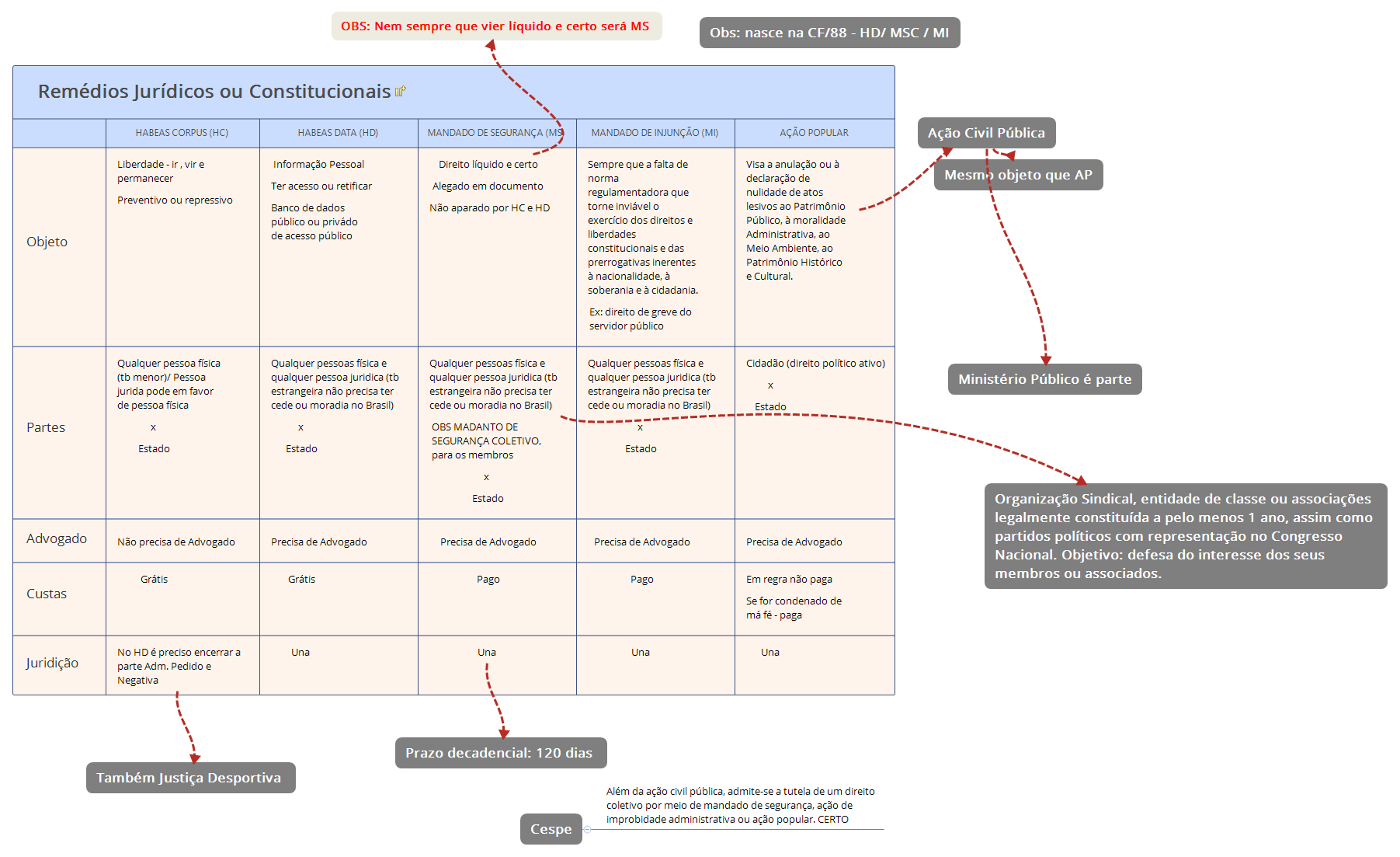 Remédios Jurídicos ou Constitucionais