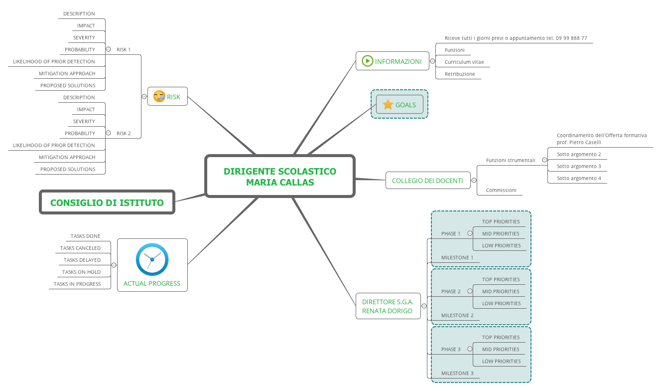 Dirigente scolastico Maria Callas