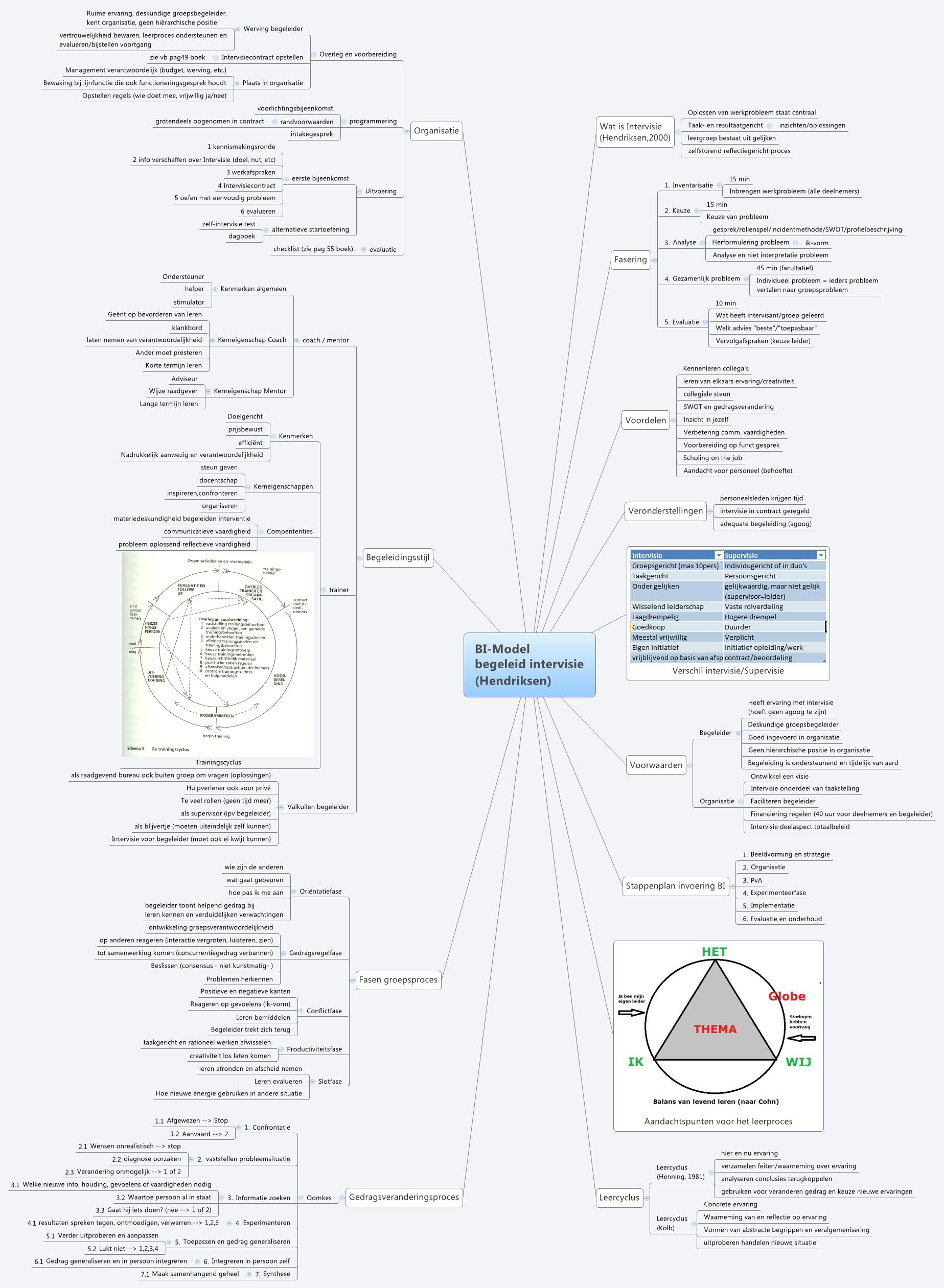 BI-Model
                begeleid intervisie
                (Hendriksen)