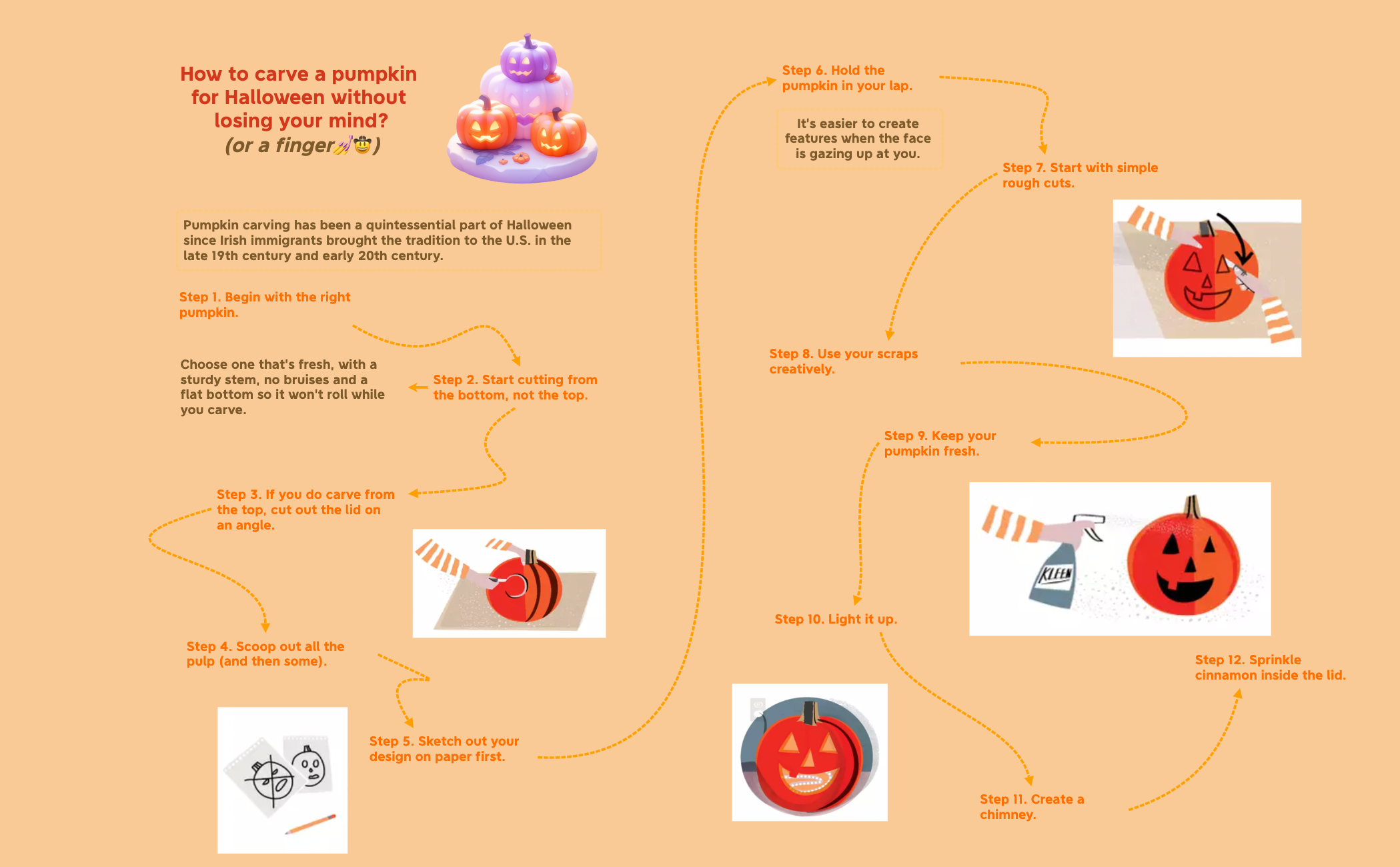 How to crave a pumpkin for Halloween