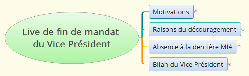 Live de fin de mandat du Vice Président